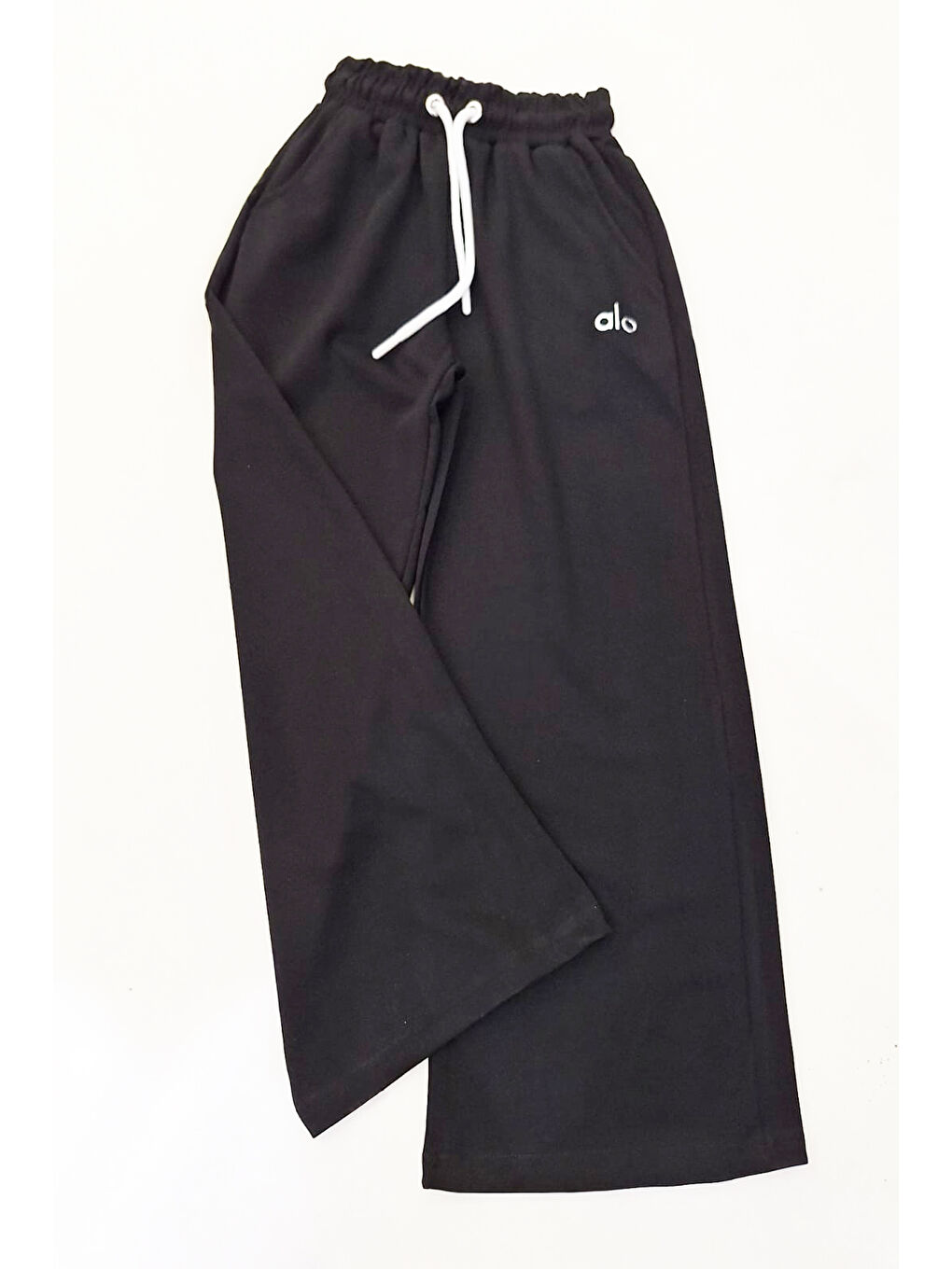 Siyah Kız Çocuk Oysho Kumaş Eşofman Alt 10-15 Yaş 12317-1