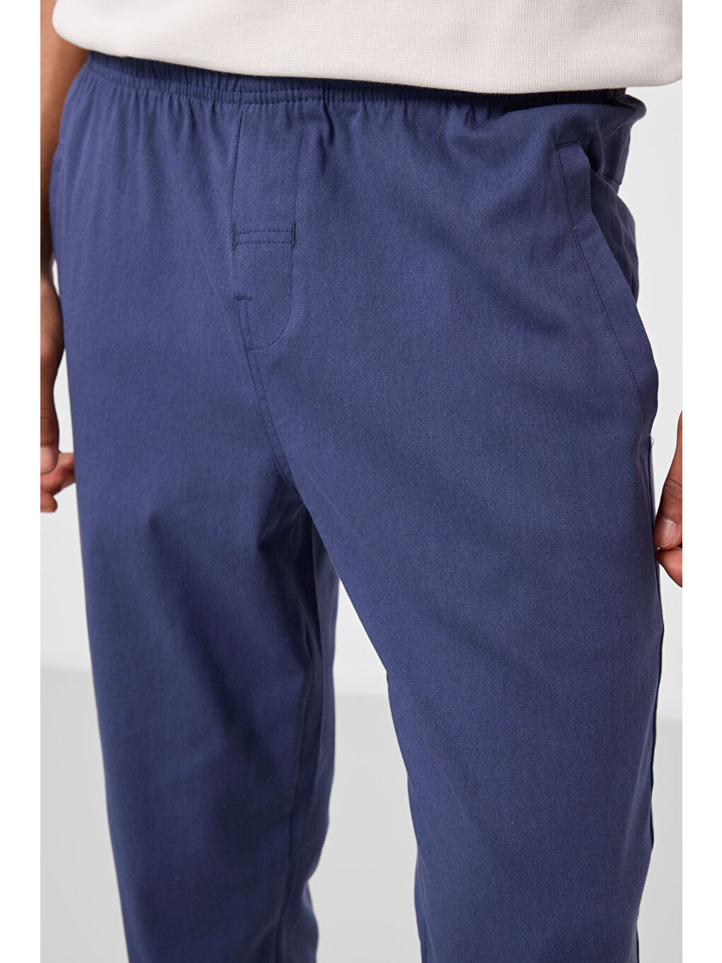 Mavi Parlament Standart Fit Dokuma Hafif Esnek Chino  Erkek Pantolon - 82179-3