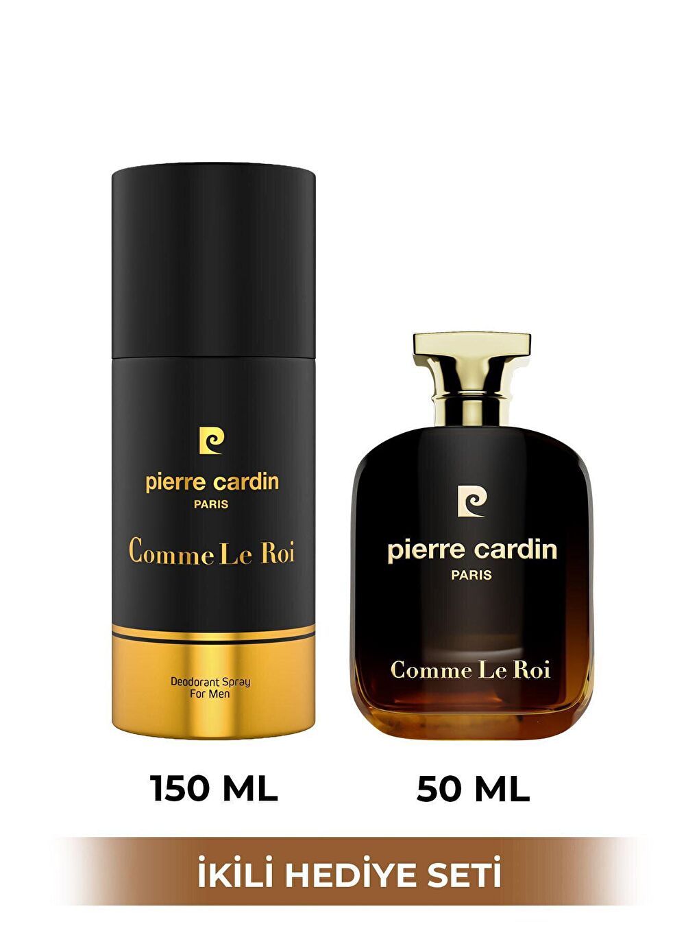 Pierre Cardin Siyah Comme Le Roi Edp 50 ml Erkek Parfüm Ve 150 ml Deodorant Seti