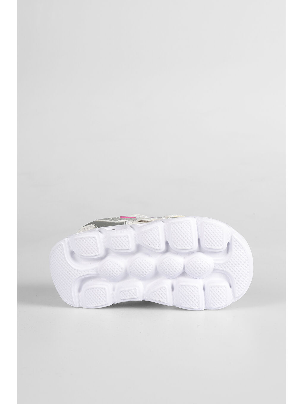 Hilda Işıklı Kız Bebek Beyaz Sandalet-8