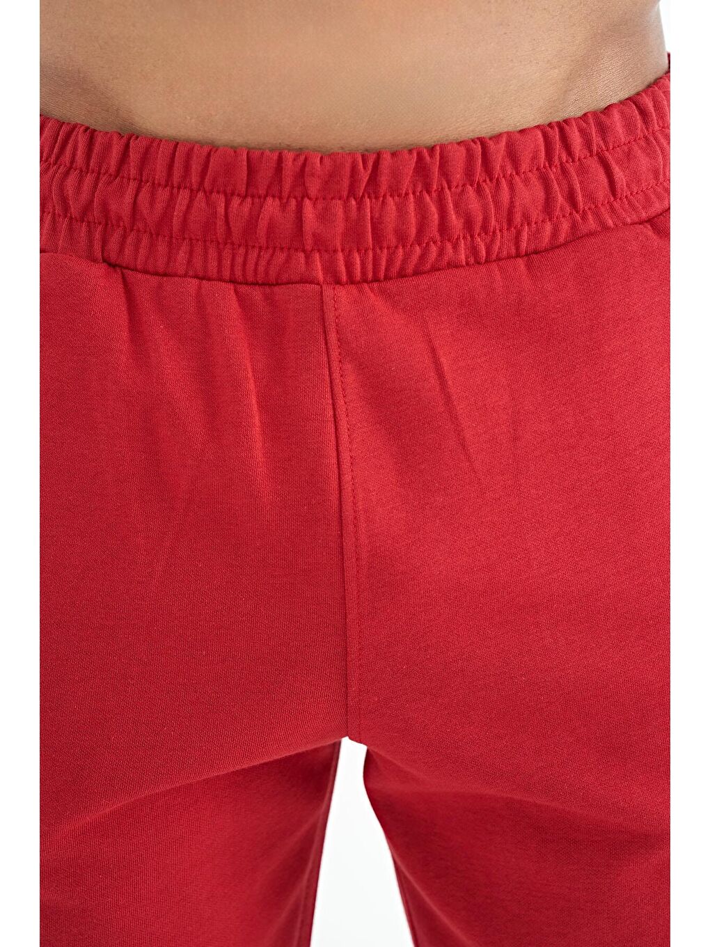 Alva Kırmızı Baskılı Erkek Şort - 81245-4