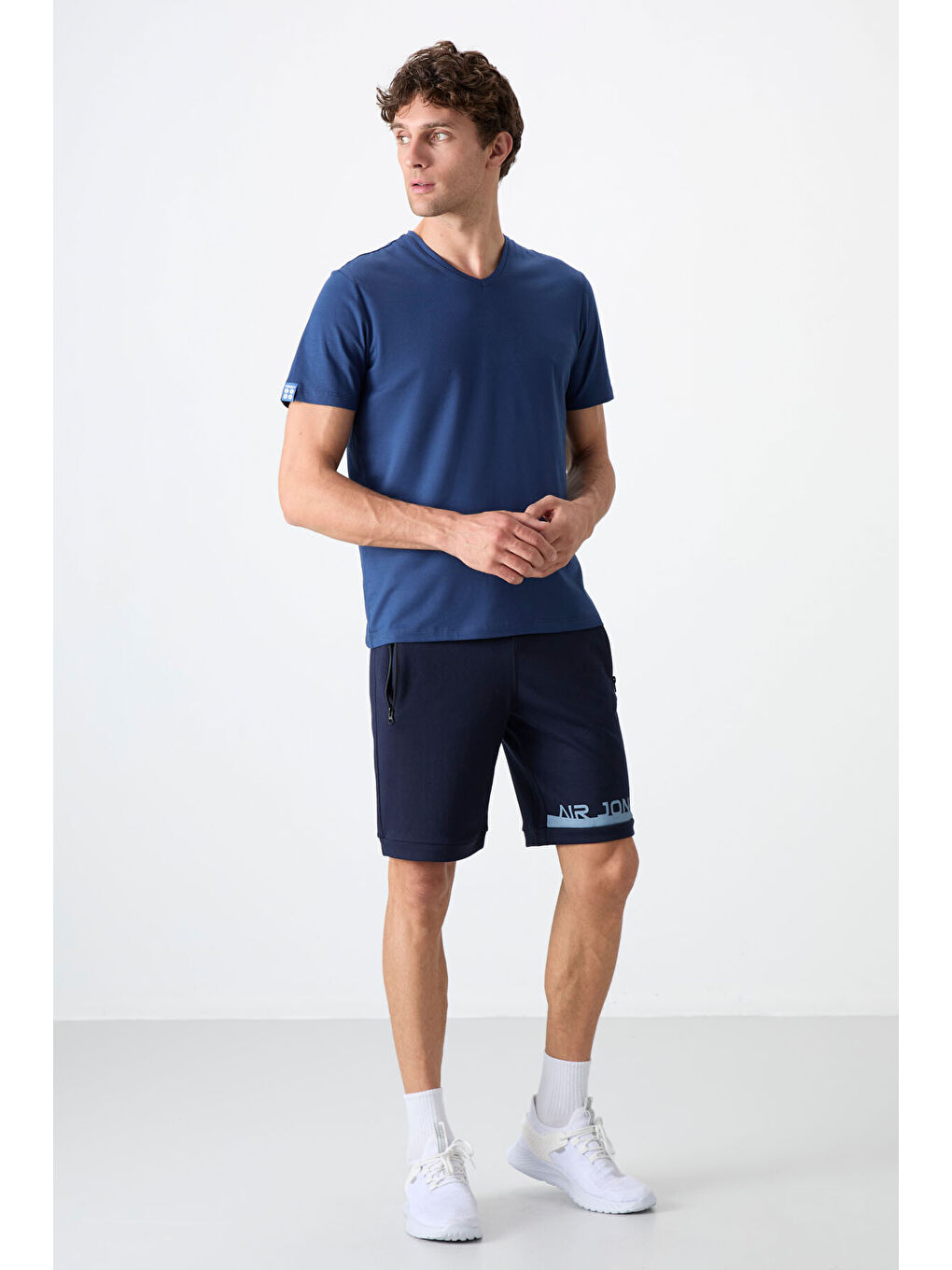 Albie İndigo Standart Kalıp Erkek Şort - 81241-1