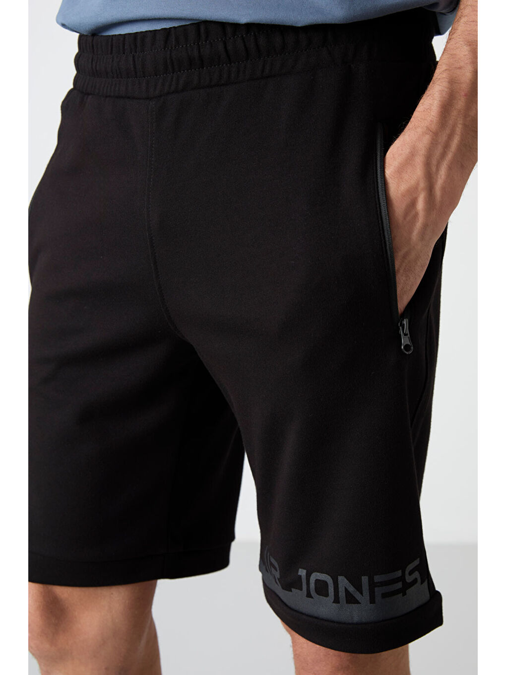 Albie Siyah Standart Kalıp Erkek Şort - 81241-2