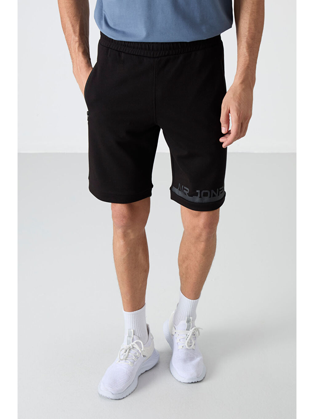 Albie Siyah Standart Kalıp Erkek Şort - 81241-3