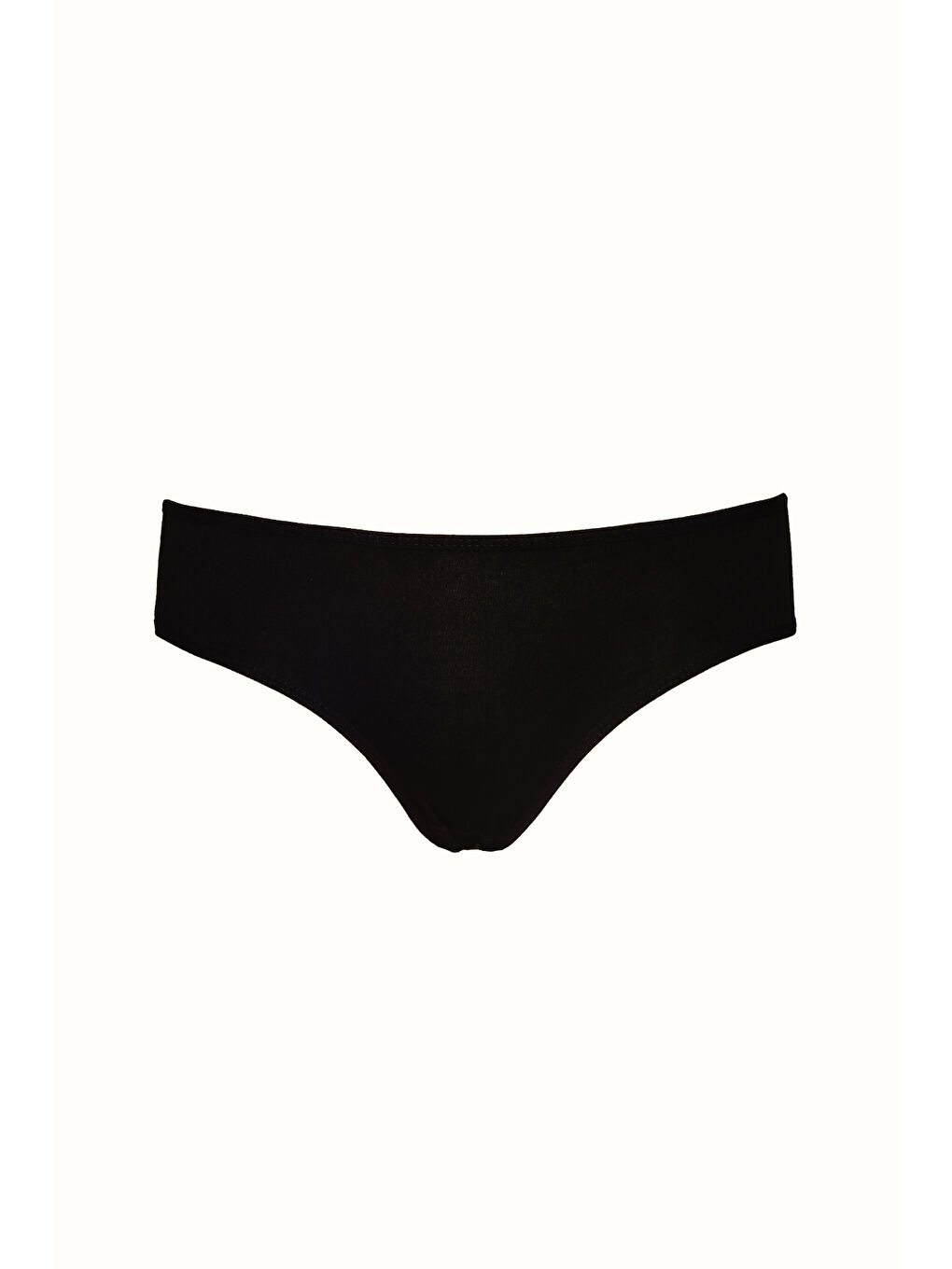 7 li Paket Yüksek Bel Bikini Külot 524 Siyah/Beyaz/Ten-4