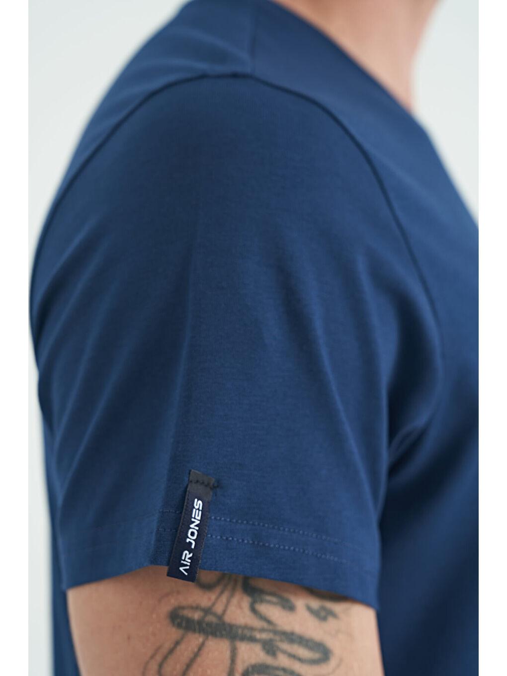 Calvin İndigo Basic Erkek Tişört - 88245-3