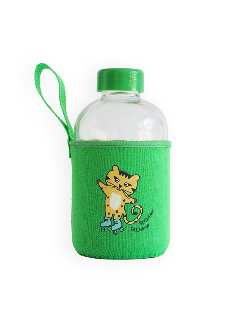 Cam Çocuk Matarası Patenci Çita 600 ml