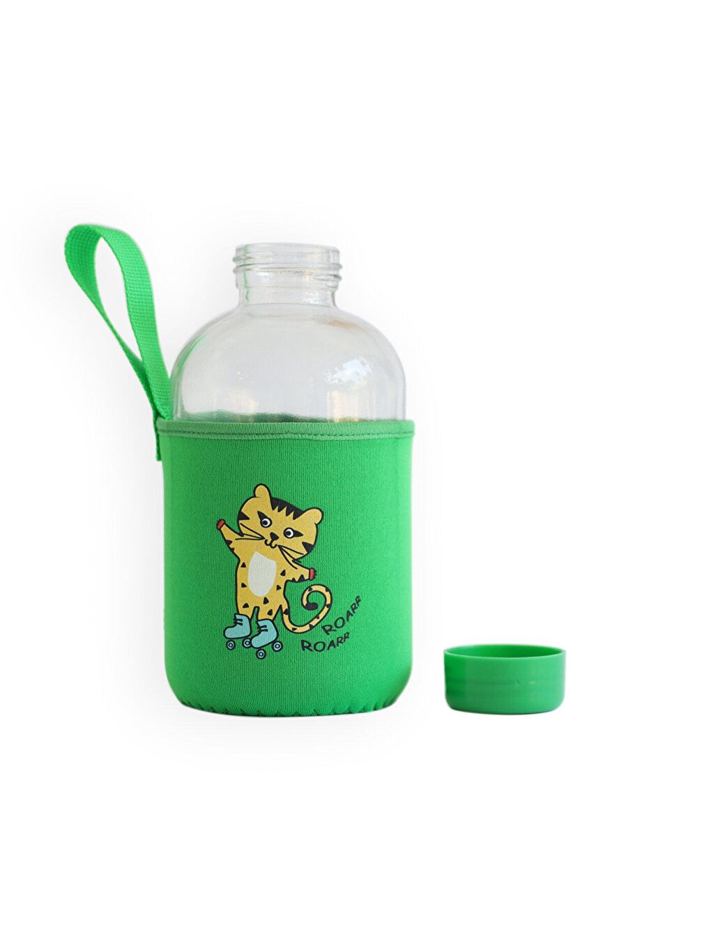 Cam Çocuk Matarası Patenci Çita 600 ml-3