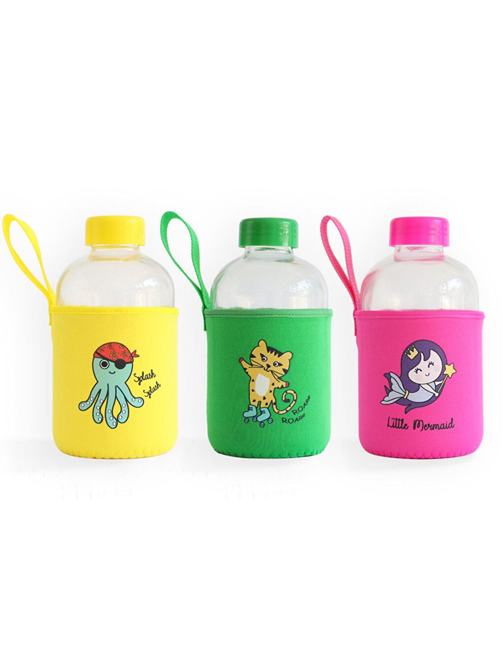 Cam Çocuk Matarası Patenci Çita 600 ml-4