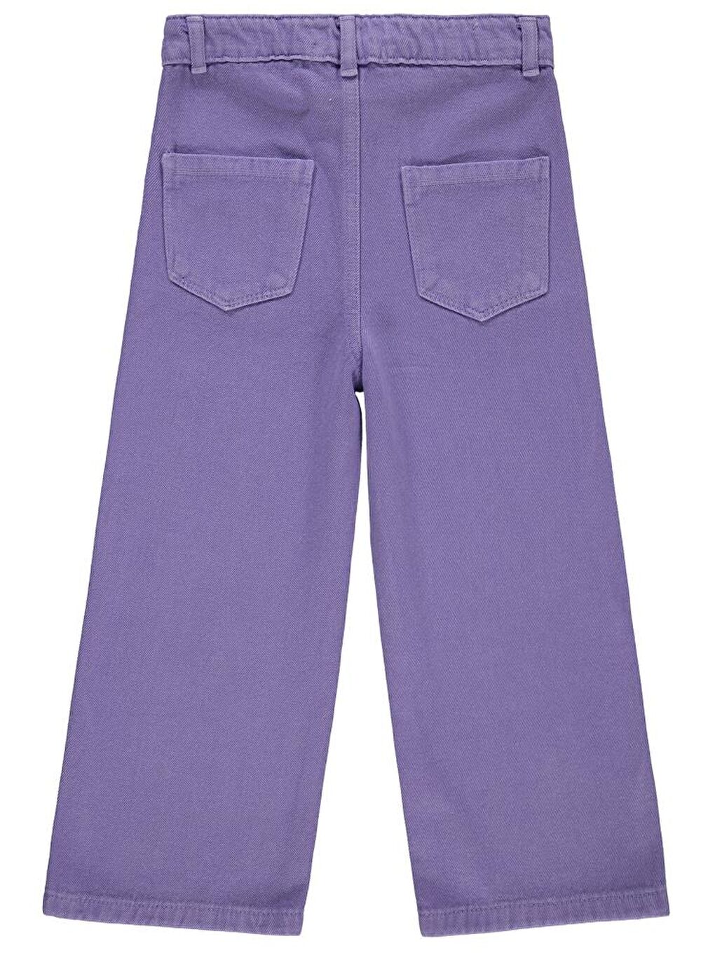 Mor Girls Çiçek Desenli 10-13 Yaş Pantolon