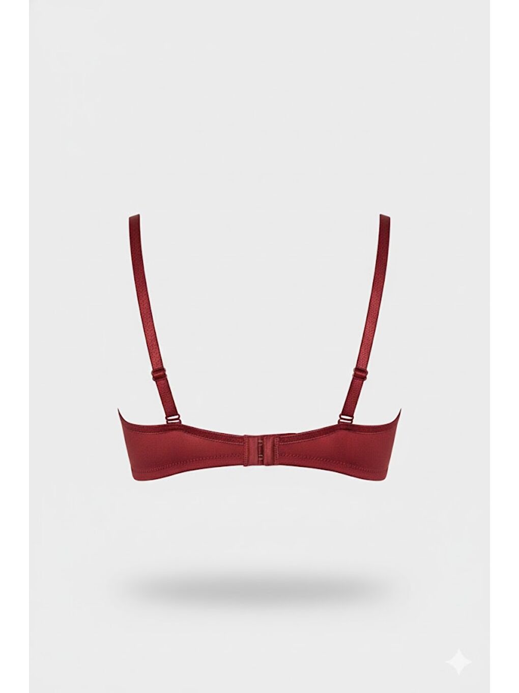 Desteksiz Damla Sütyen C17025 Bordo-1