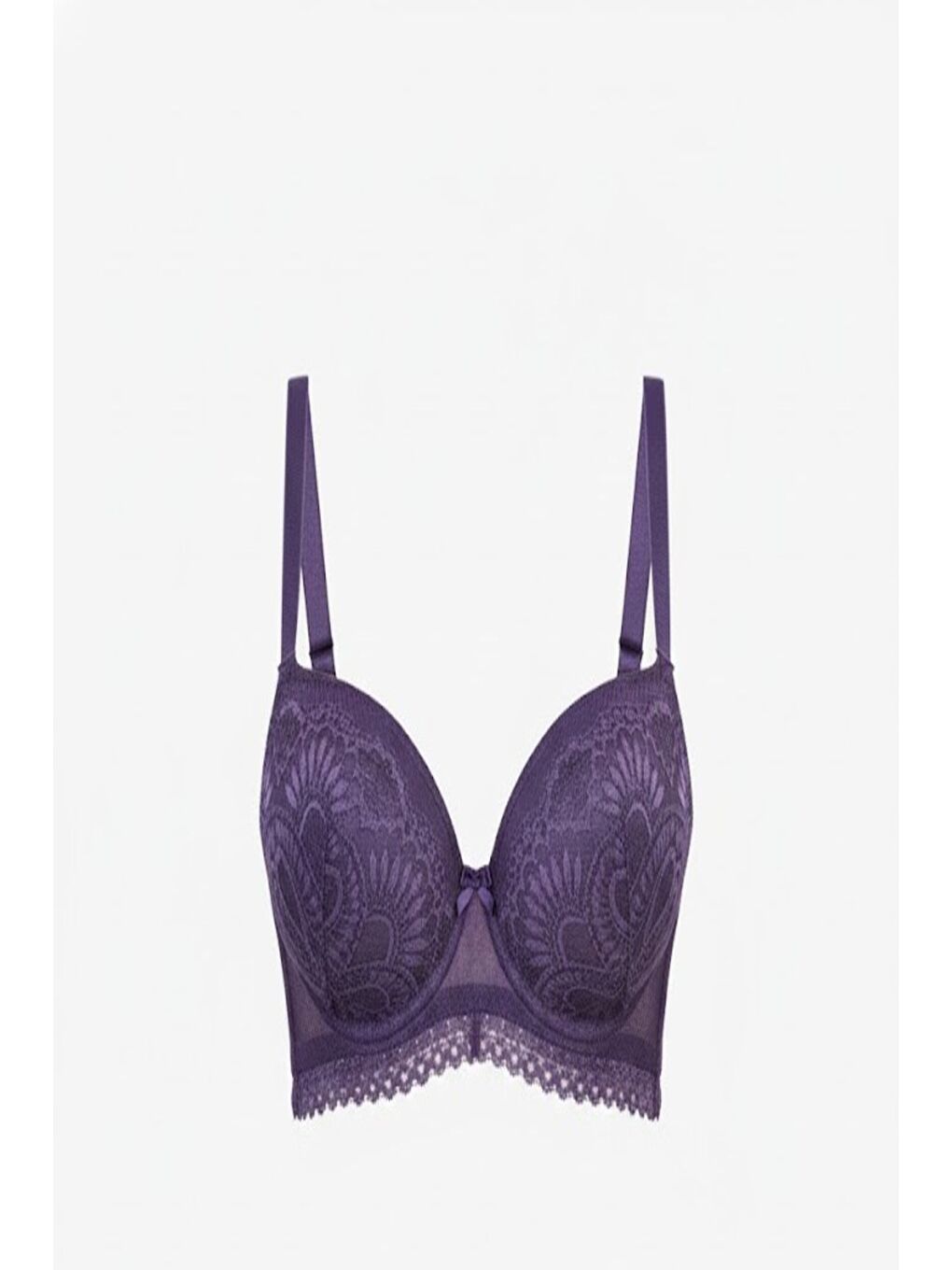 Desteksiz Sütyen C13019 Mor