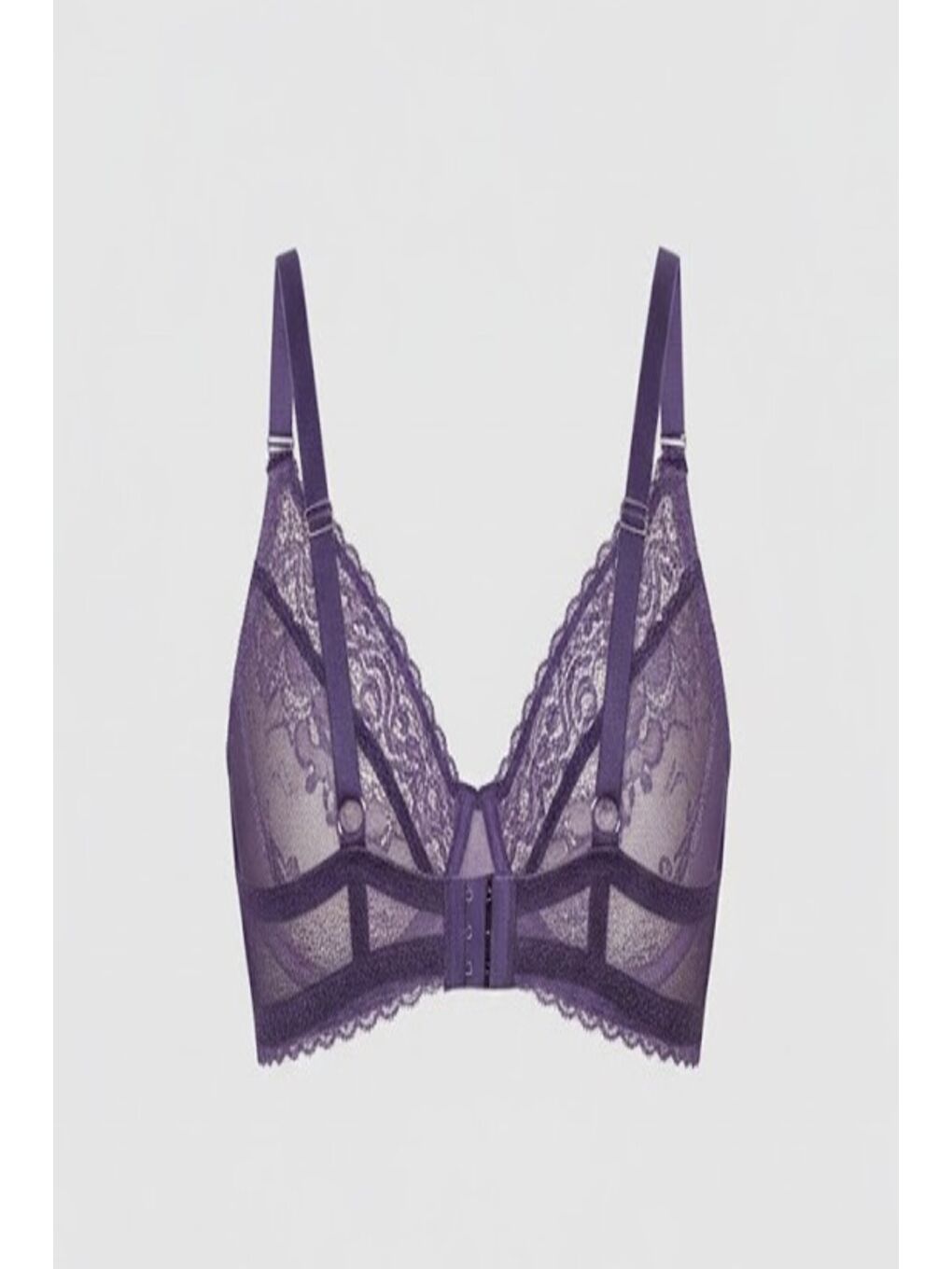 Desteksiz Sütyen C13019 Mor-1