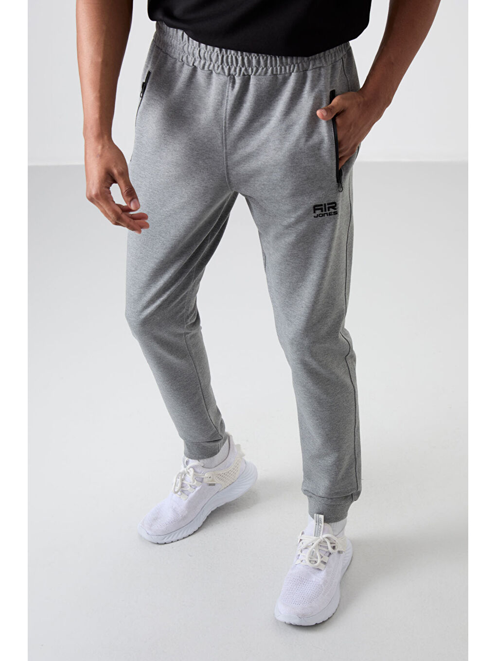Rory Gri Melanj Jogger Erkek Eşofman Alt - 84909