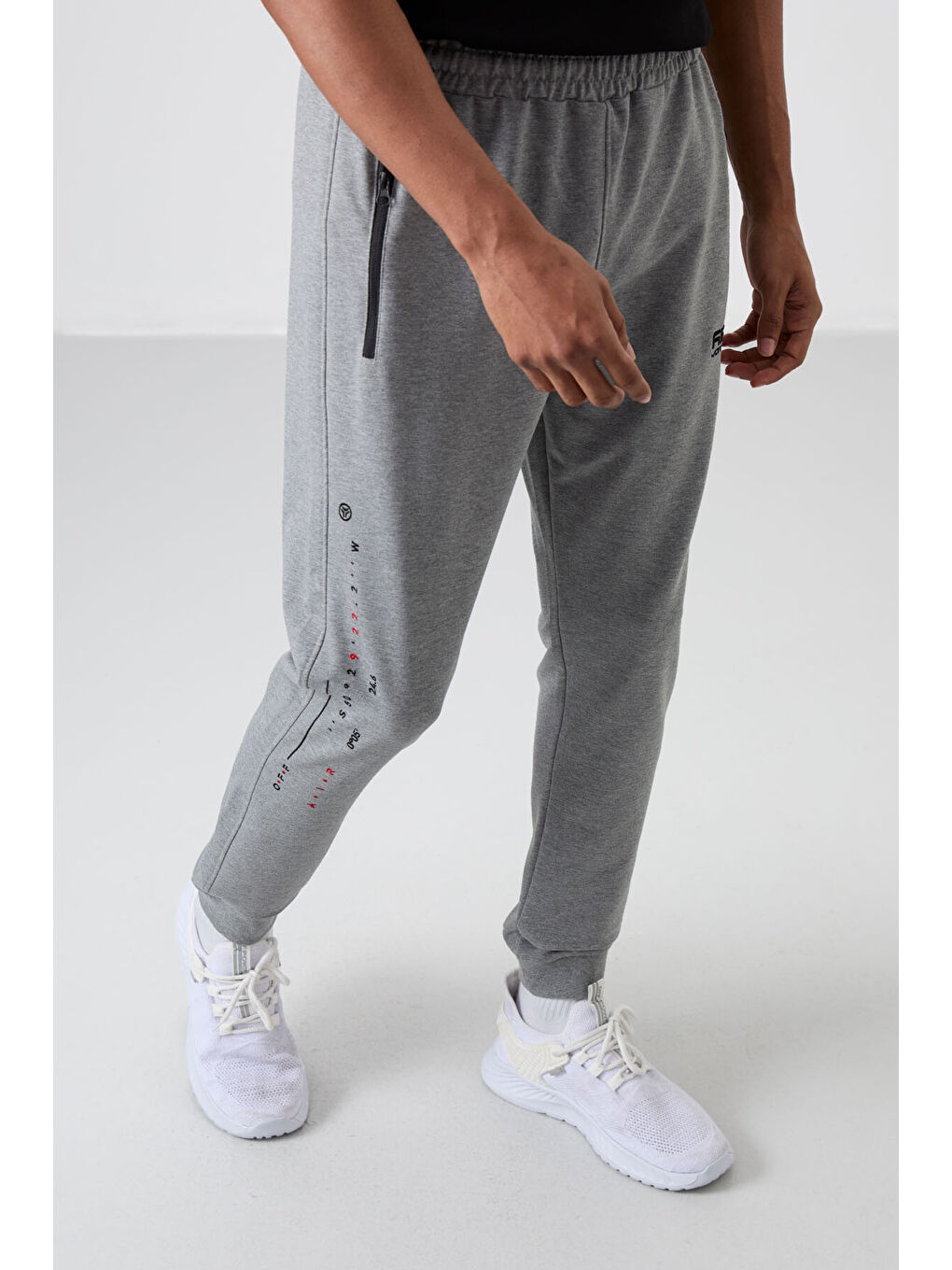 Rory Gri Melanj Jogger Erkek Eşofman Alt - 84909-2