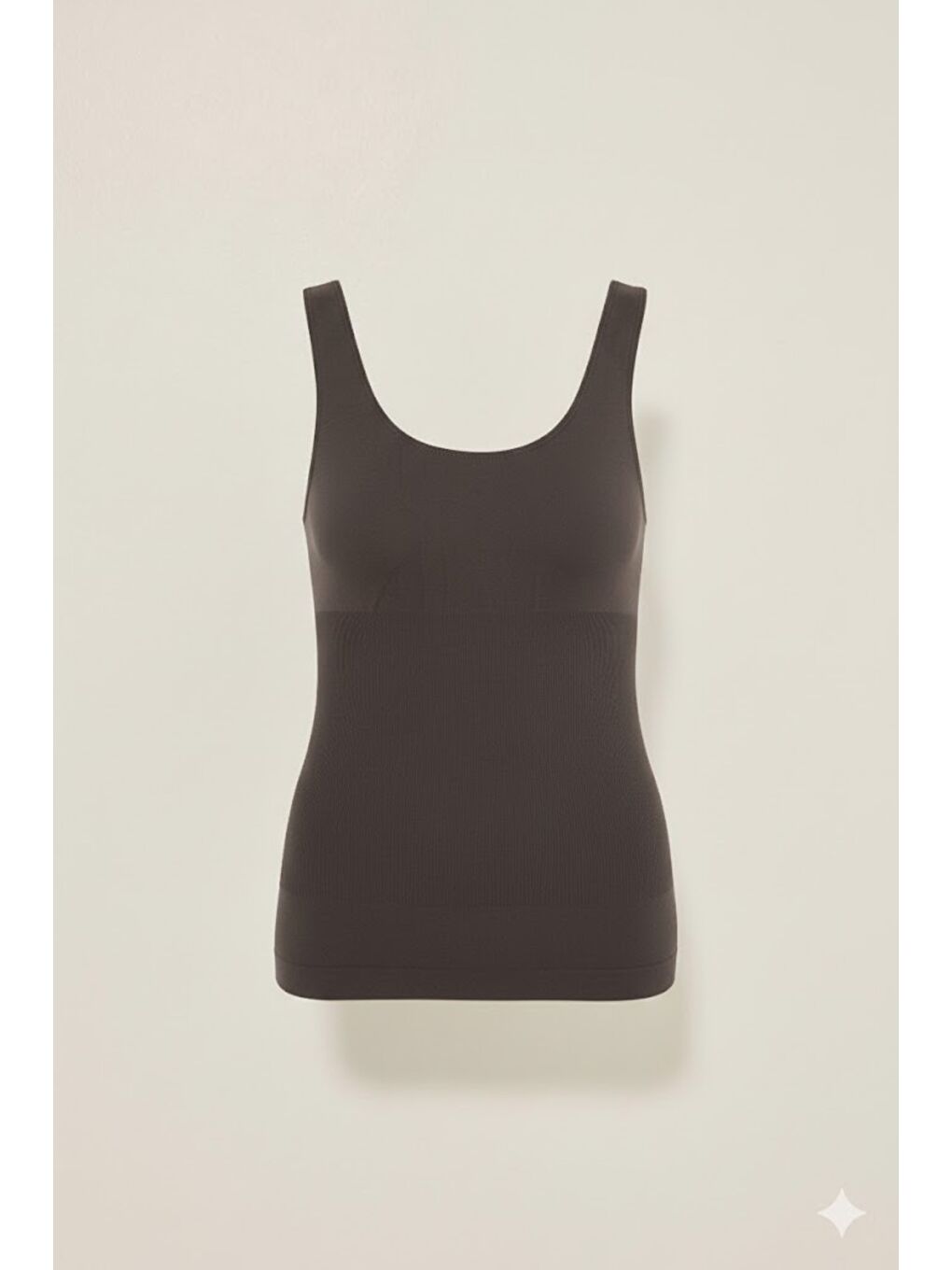 C15010 Kalın Askılı Atlet Korse Antrasit