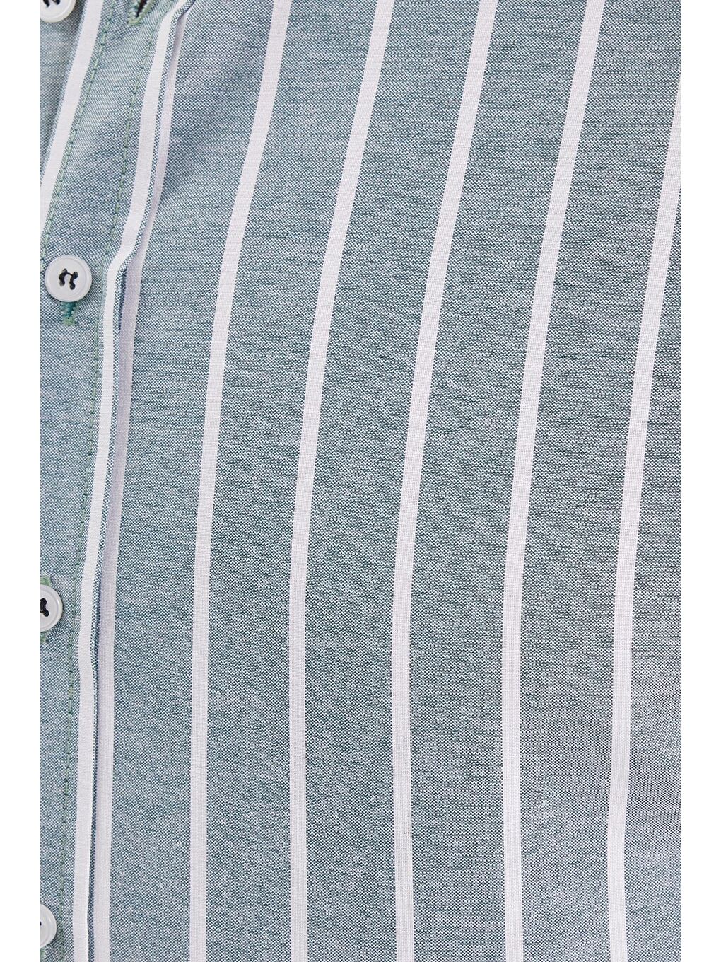 Karışık Slim Fit Uzun Kollu Çizgili Yaka Düğmeli Erkek Gömlek-5