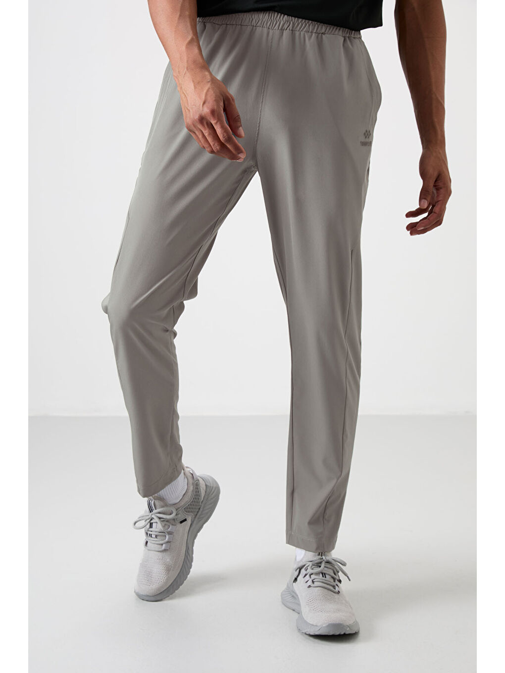 Bej Taş Polyester İnce Yumuşak Comfort Fit Erkek Eşofman Alt - 82119-2