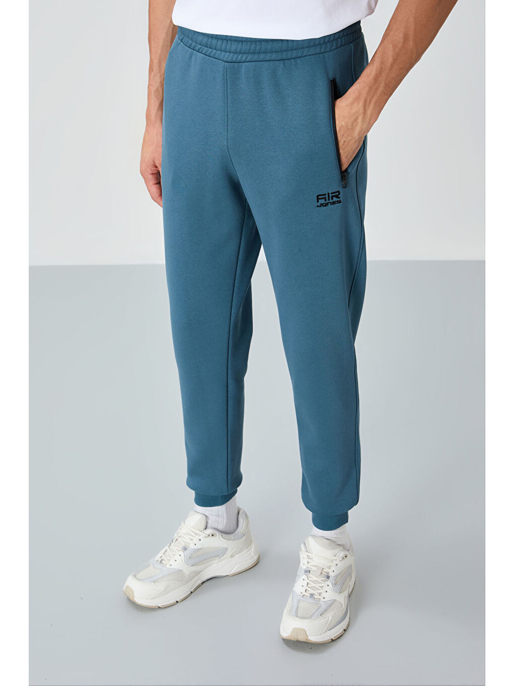 Cesar Orman Yeşil Cepli Şardonlu Erkek Eşofman Alt - 84929