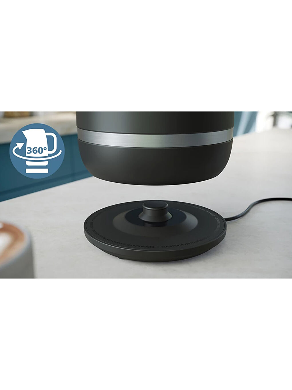 7000 Serisi Hd9396/90 2200 W Çift Yalıtımlı Çelik Kettle-1