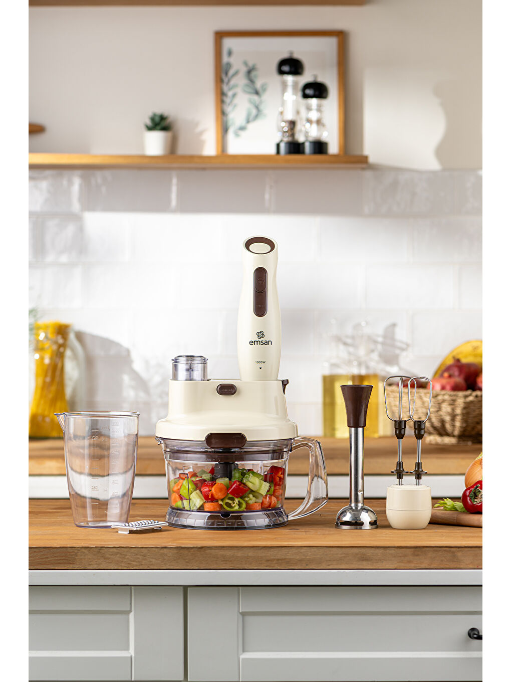 Nostalji Mutfak Robotu Krem-2