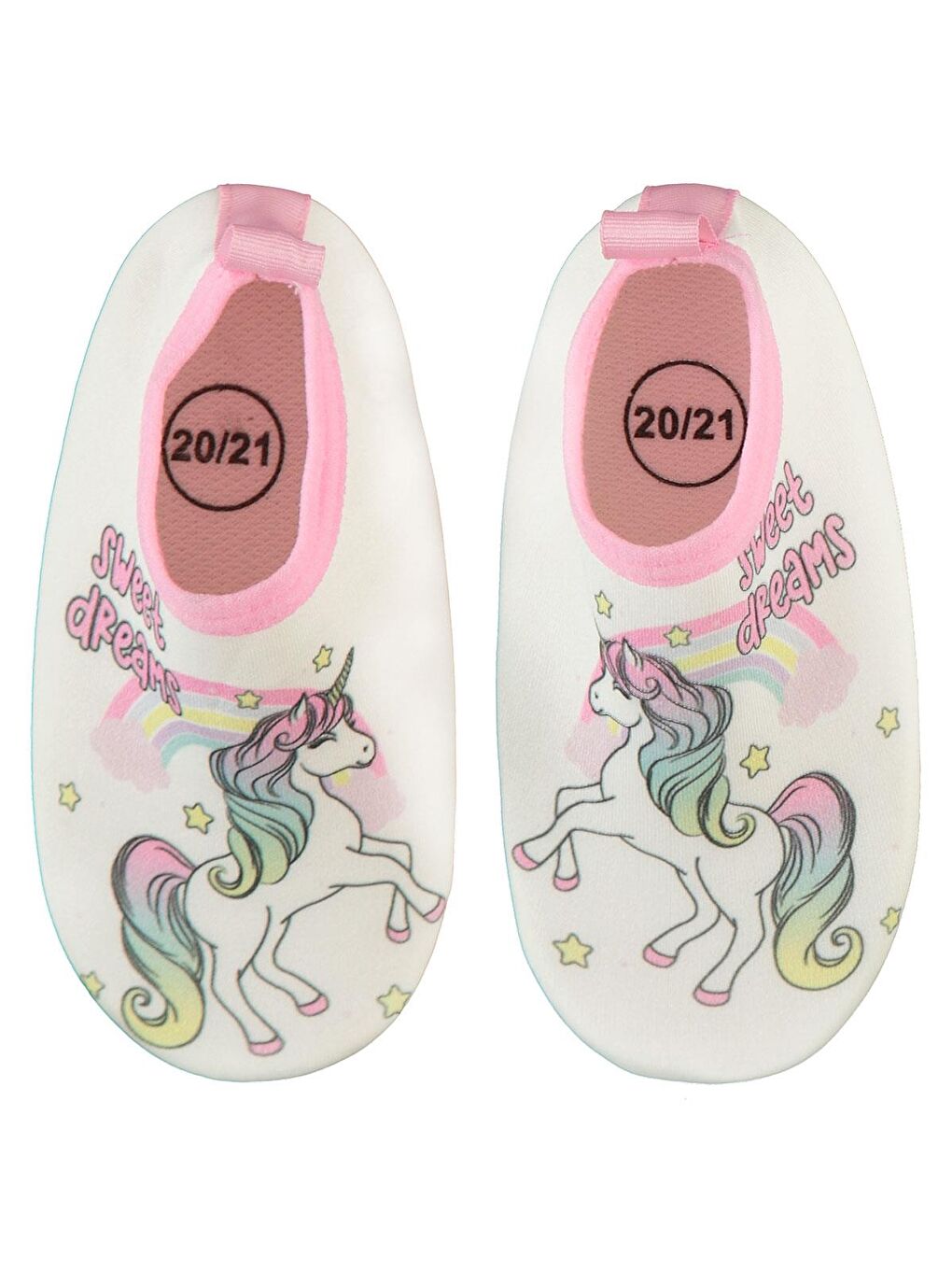 Girls Baskılı Tabanlı 20- Deniz Ayakkabısı - Beyaz