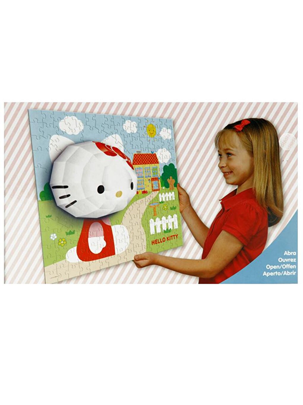 Mega Puzzles 140 Parça 3D Breakthrough Puzzle Hello Kitty 50708 - 2