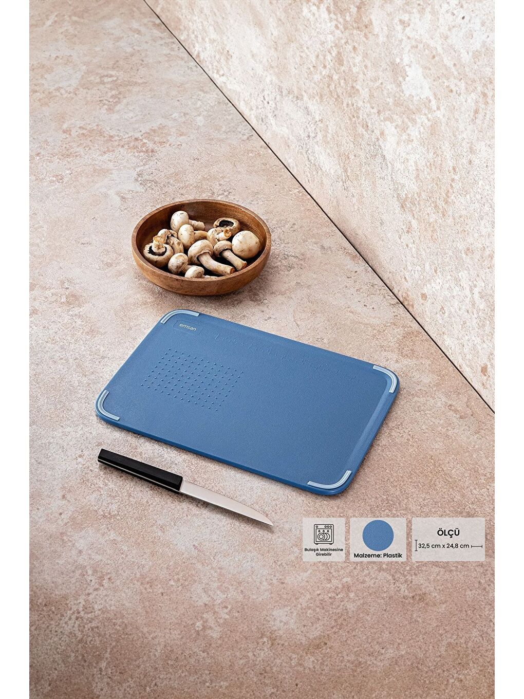 Mavi Royal Kesme Tahtası-1