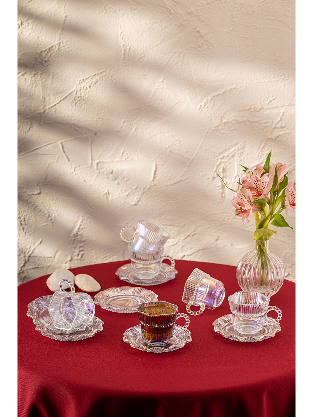 Renksiz Hatrı Var 80 ml 6'lı Kahve Fincan Takımı-2