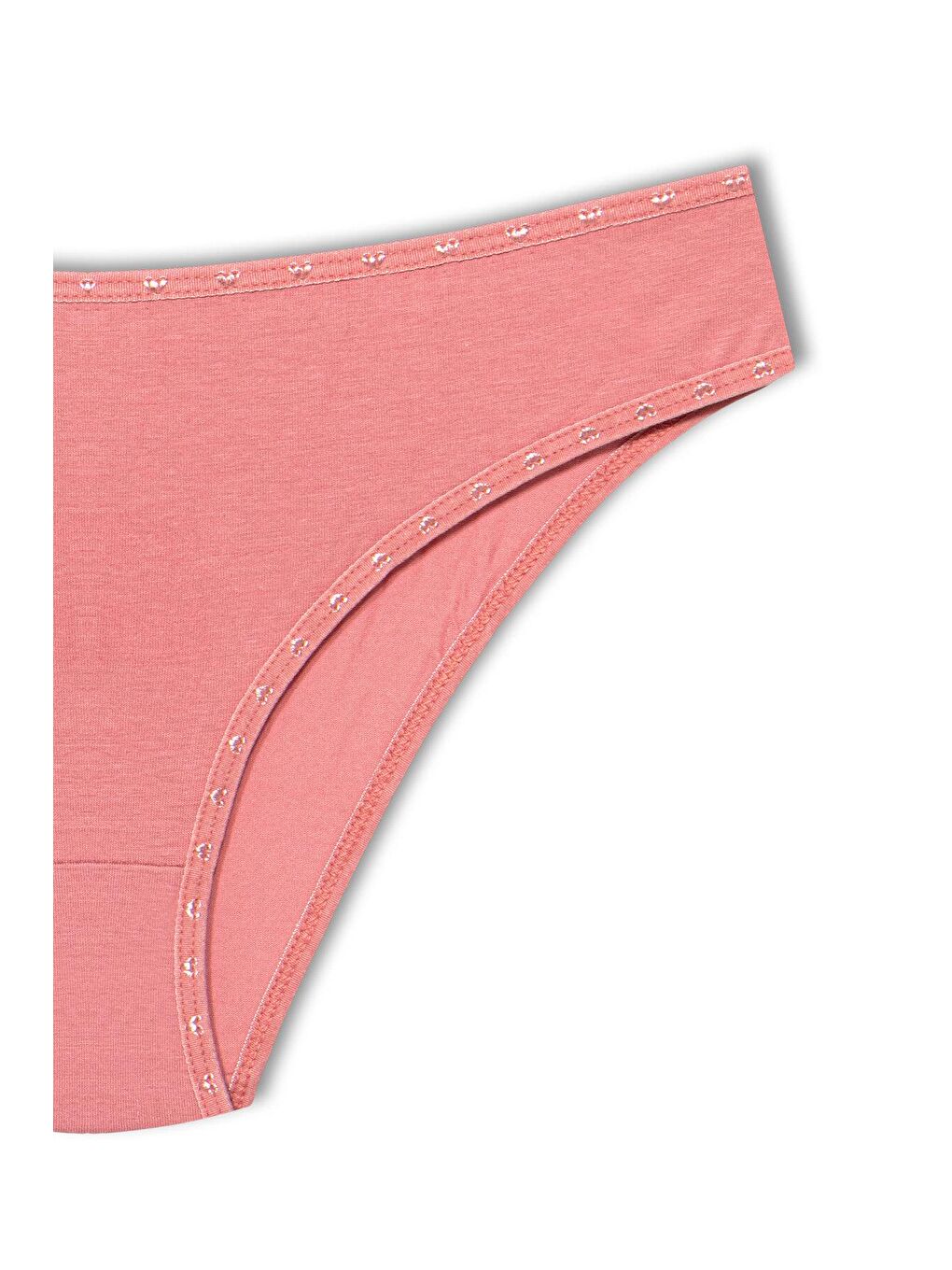 Siyah Pamuklu Kalpli Lastik Kadın Külot 3’lü-4