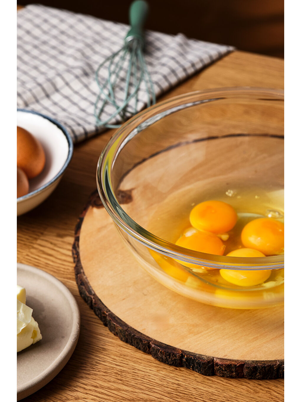 Renksiz Coco Borosilikat Karıştırma Kabı 3.5 L-2