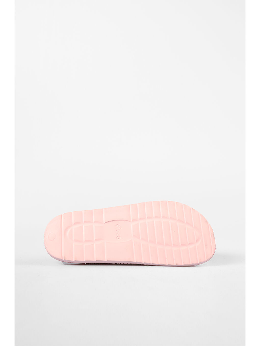 Pembe Gibli II Baskılı Kız Bebek Pudra Terlik-3