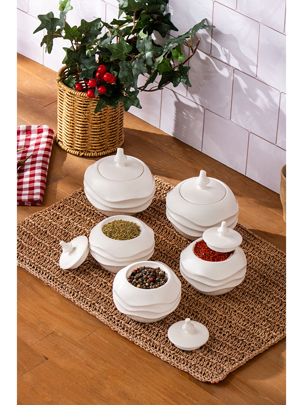 Beyaz Roy 5'li Baharat Takımı-2