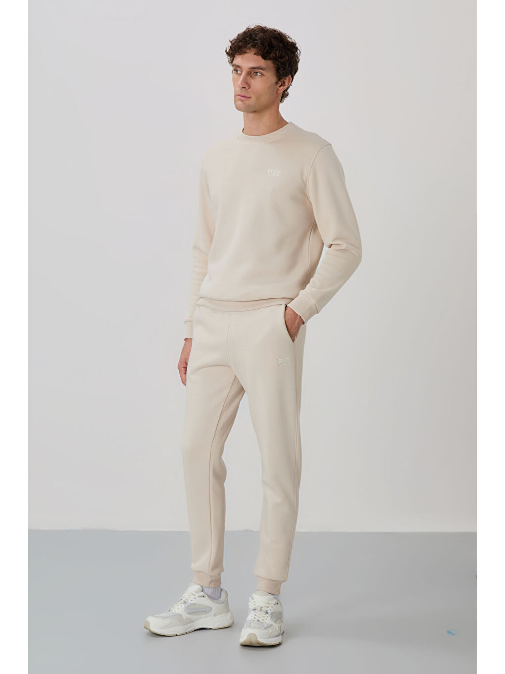 Andy Bej Şardonlu Erkek Eşofman Takım - 85190-8