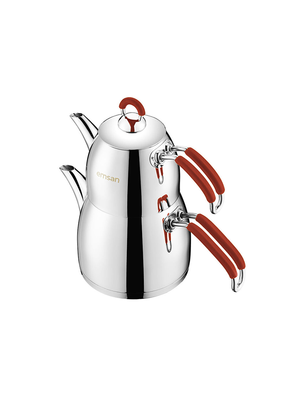 Mina Midi Boy Çaydanlık Takımı Kırmızı 0.75 - 2 Lt-2