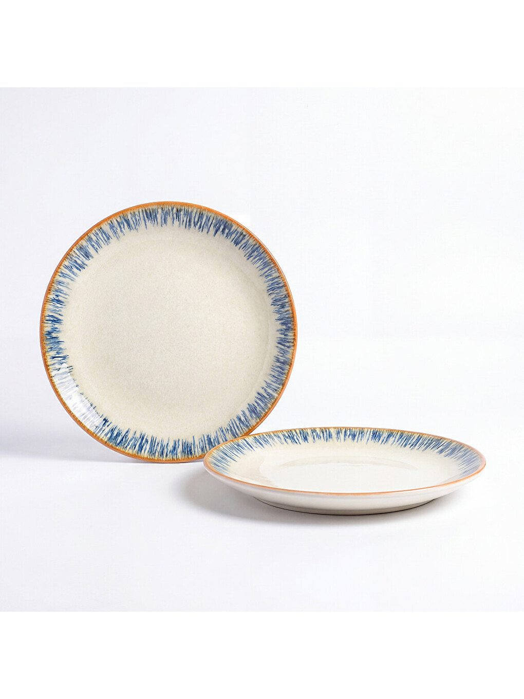Ekru Enternasyonel Tide 4lü Servis Tabağı 25 Cm 64311-2