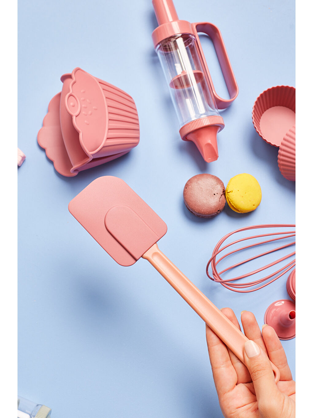 Pastry Chef Gift Pasta Hazırlık Seti Pembe-2