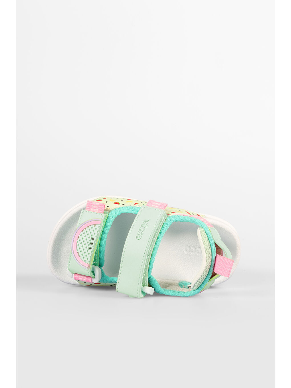 İnkagi Hafif Kız Bebek Yeşil Sandalet-5