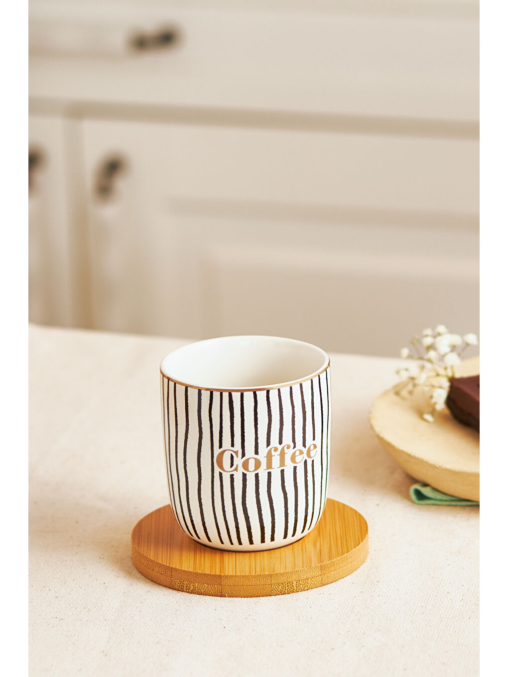 Tinycoffe 2 Parça New Bone Kupa Seti 200 ml Siyah-2