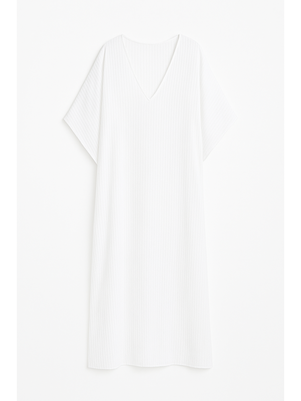 Büyük Beden Pareo Plaj Elbisesi 22330 Beyaz