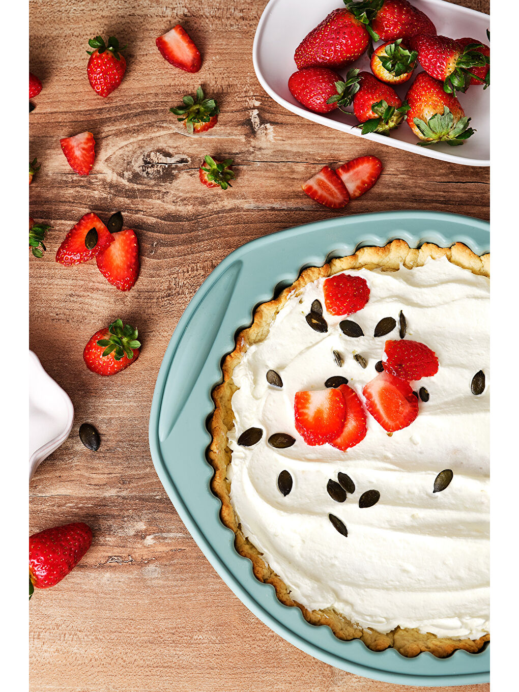 Silikon Tart Kalıbı Yeşil-2