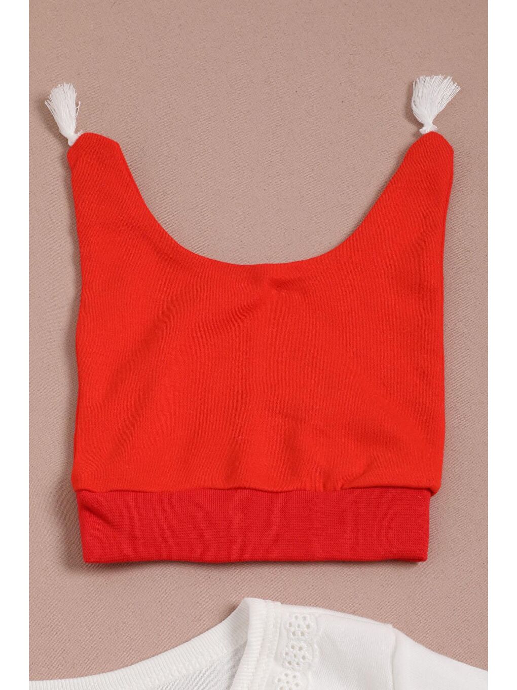 Beyaz Lalezar Desen Patikli Kız Bebek 5li Yenidoğan Zıbın Seti 16127-2