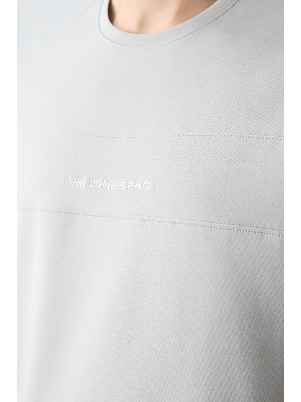 Bej Taş Pamuklu Kalın Yumuşak Dokulu Oversize  Fit Basic Erkek Eşofman Takım - 85261-6