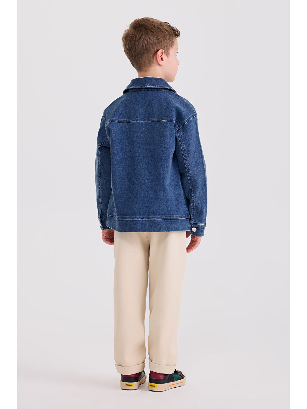 Erkek Çocuk İndigo Ceket-6