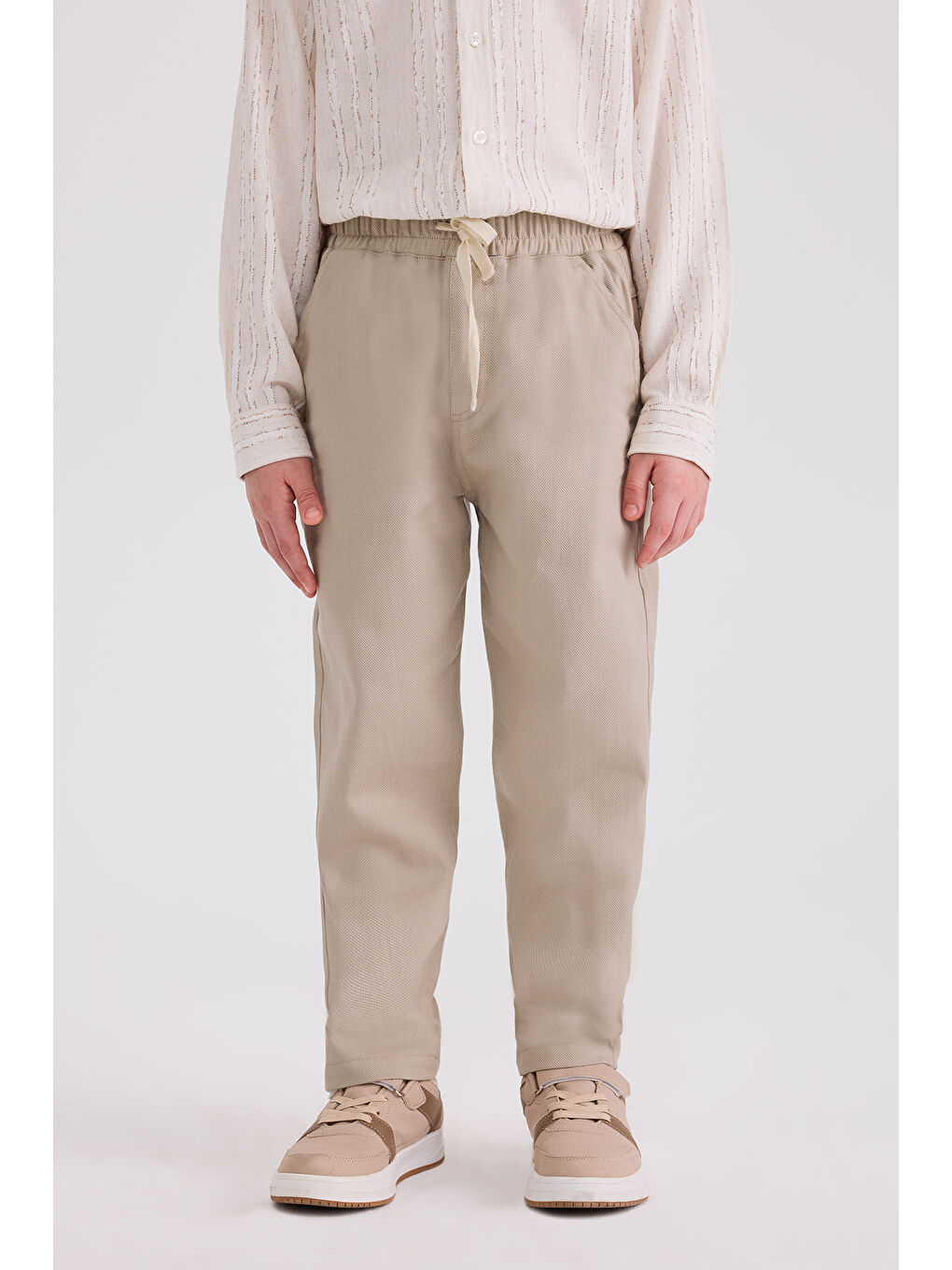 Erkek Çocuk Bej Pantolon-4