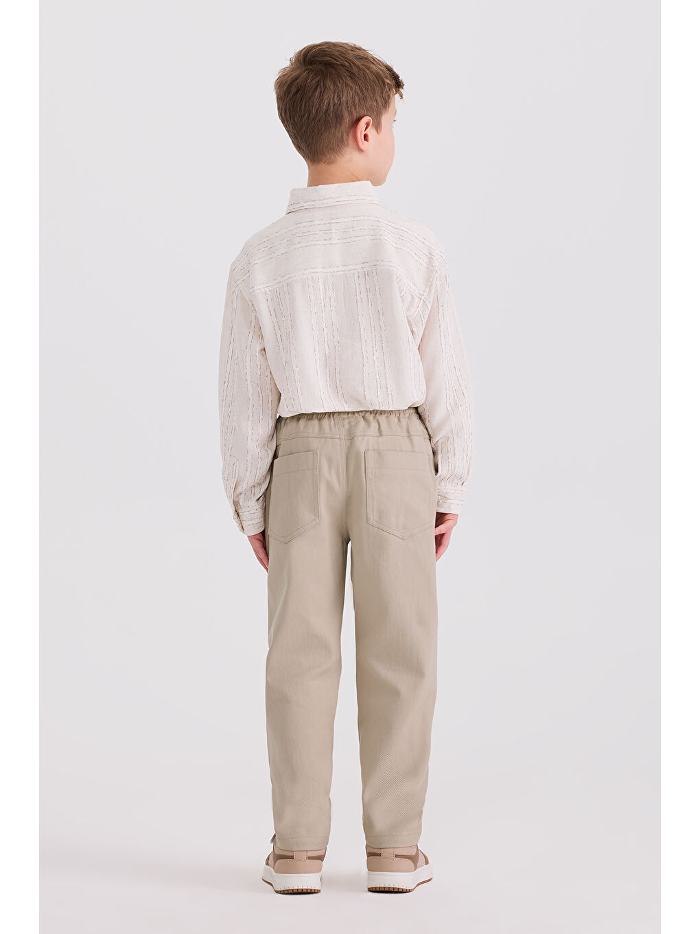 Erkek Çocuk Bej Pantolon-6