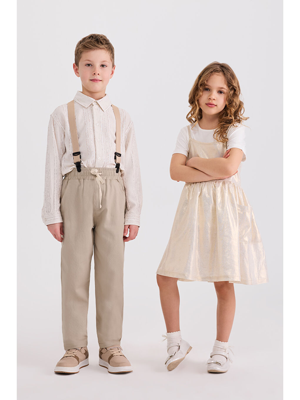 Erkek Çocuk Bej Pantolon-7
