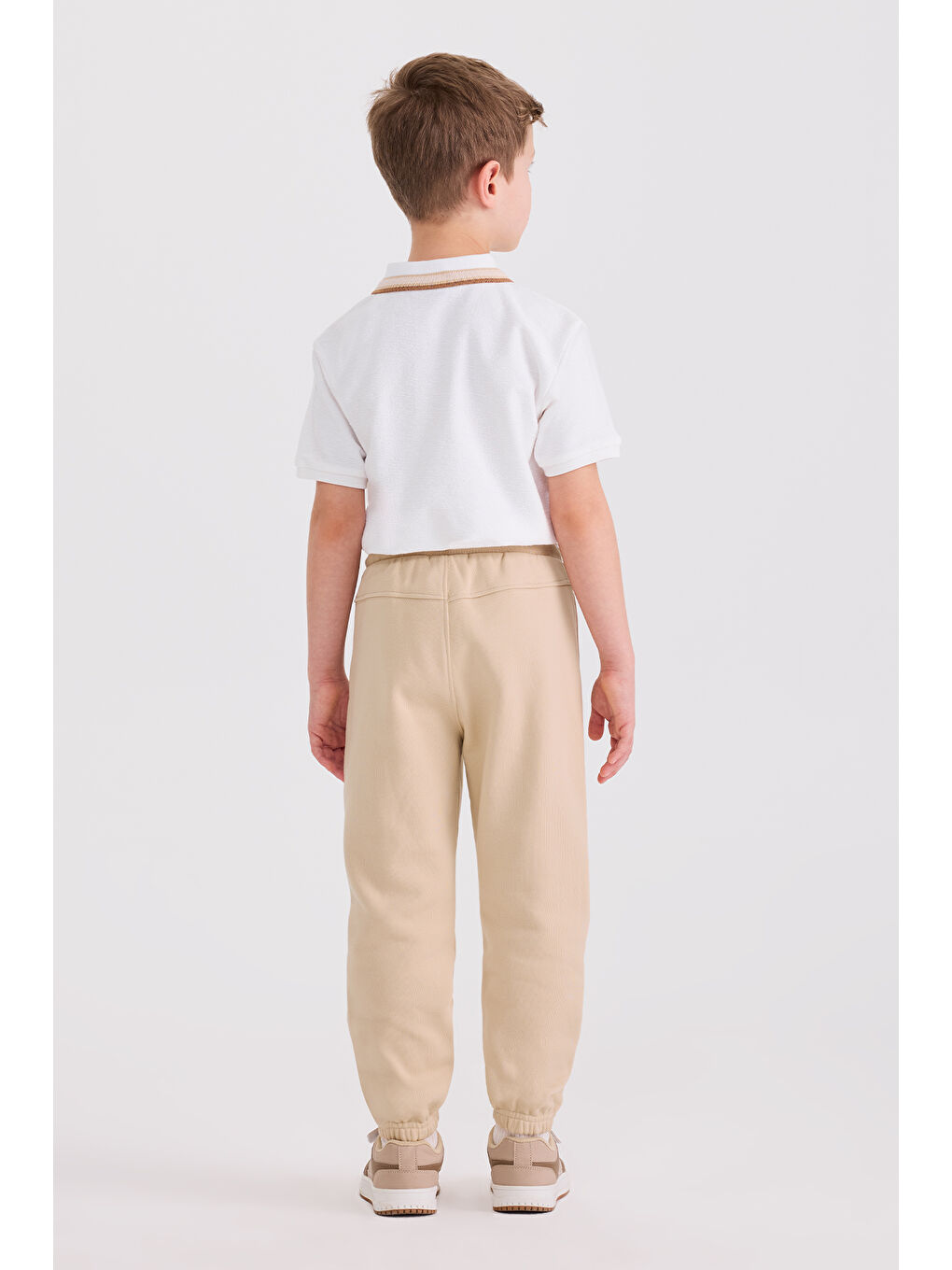 Erkek Çocuk Bej Eşofman Altı-6