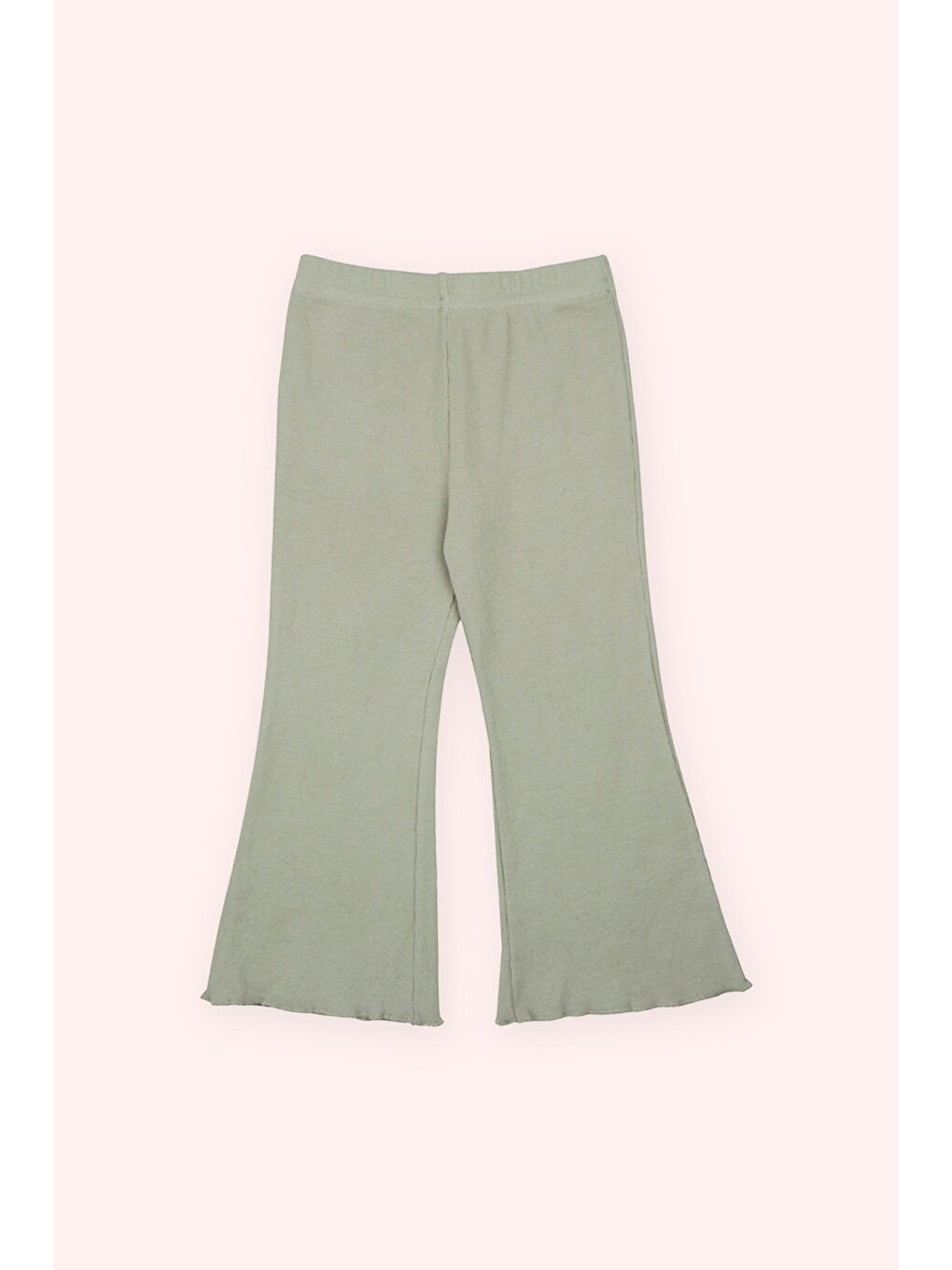 Kız Bebek Bol Paça Haki Tayt-2