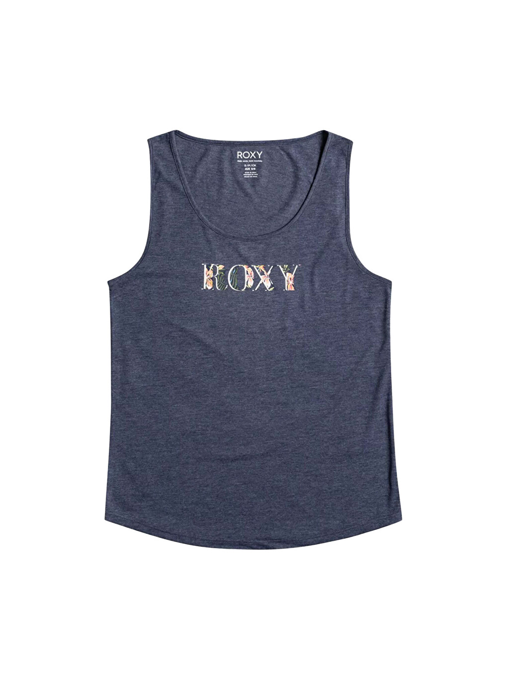 Siyah Losing My Mind Kadın Mavi Tank Top-3
